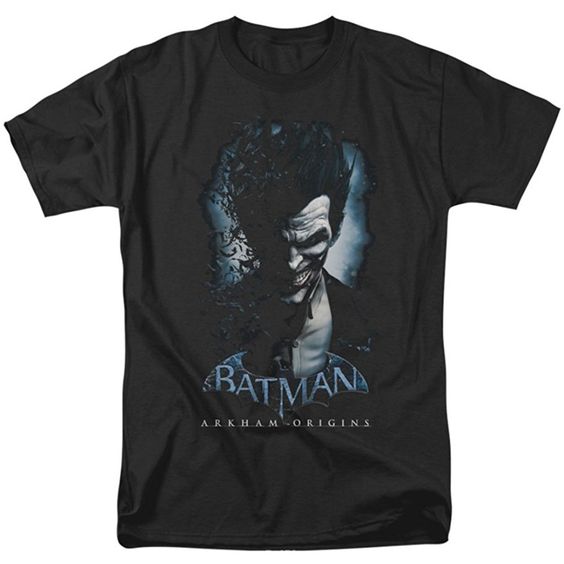 Batman Arkham Origins Joker T Shirt FD01