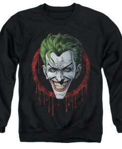 Batman Joker Drip Licensed Sweatshirt FD01