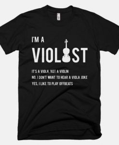 I'm A Violist Music T-Shirt EM01