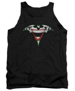 Joker Bat Logo Black Tanktop FD01