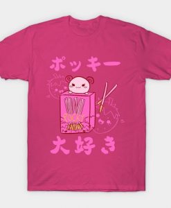 Kawaii Pocky Print T-Shirt EL