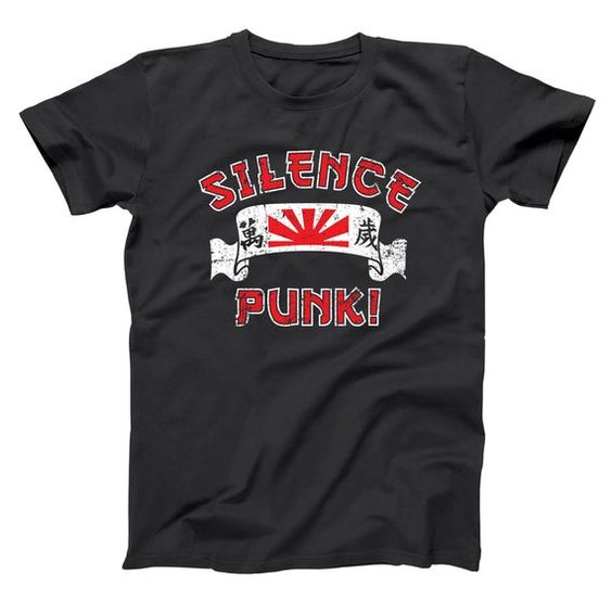 Silence Punk T-Shirt EM01