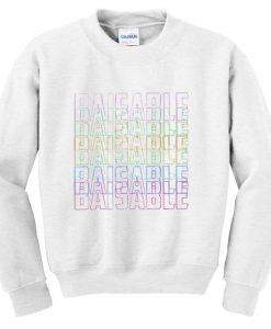 Baisable sweatshirt N22AI