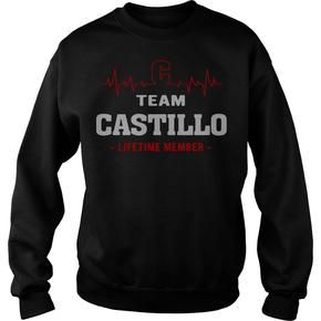 Heartbeat team Castillo lifetime member sweatshirt AI26N