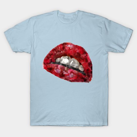 Lips Paint art Classic T-Shirt FD4N
