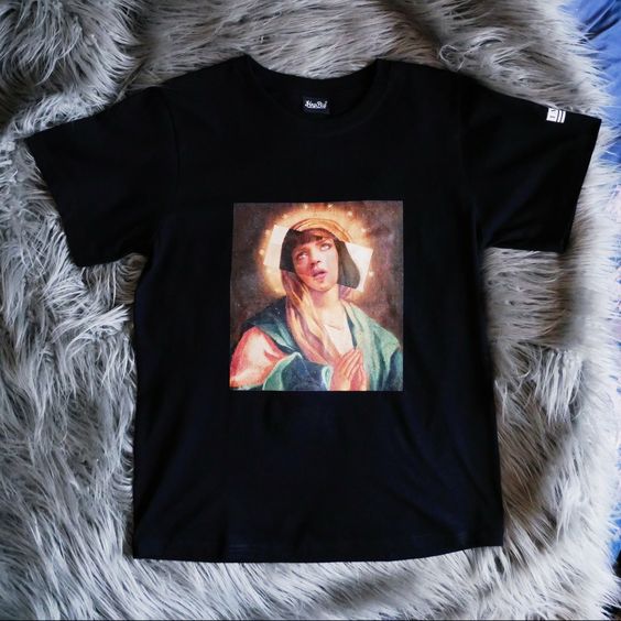Virgin Mary Pulp Tshirt EL12N