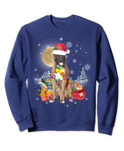 Boxer Christmas Sweatshirt EM3D