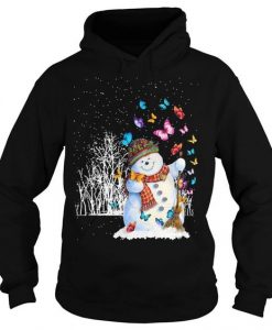 Christmas Snowman Hoodie VL6D