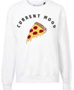 Current Mood Pizza Sweatshirt ER2D