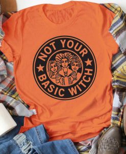 Not Your Basic Witch Star Tshirt Fd28J0