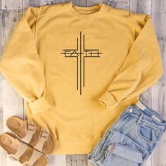 Faith Jesus Sweatshirt EL10F0
