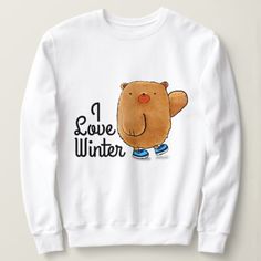 I Love Winter Sweatshirt EL10F0