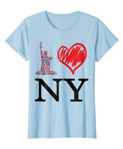 Love NY T Shirt SR25F0