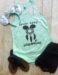 Never Stop Dreaming Tanktop TY29F0