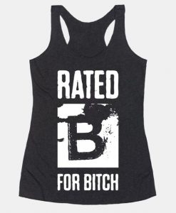 Rated B for Bitch Tanktop Rf31M0