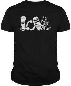 Photographer Funny Love T-Shirt ND8M0