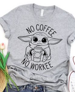No Workee Yoda T-Shirt AN21JL0