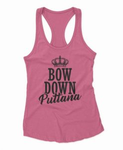 Bow Down Puttana Tank Top EL27MA1