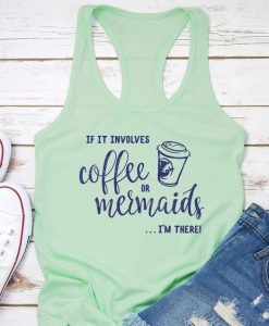 Coffee or Mermaids Tanktop SM20MA1