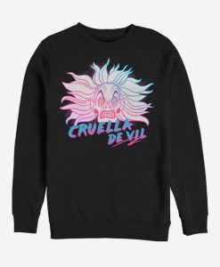 Crazy Cruella Crew Sweatshirt SD19MA1
