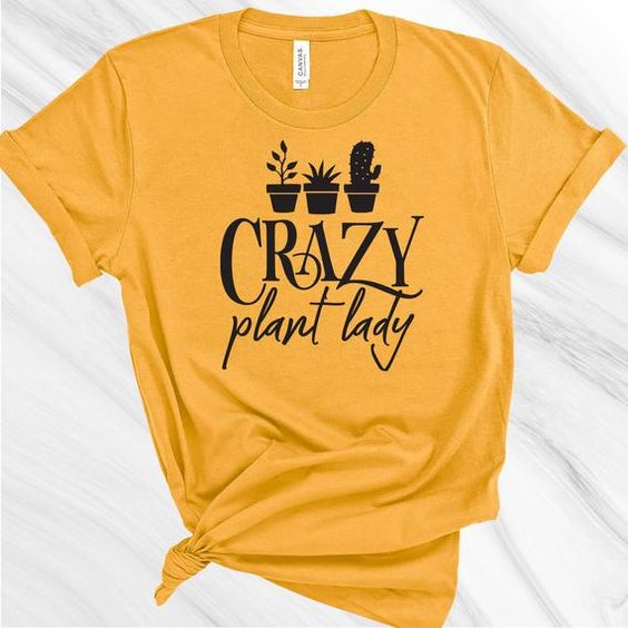 Crazy Plant Lady T-Shirt EL18MA1