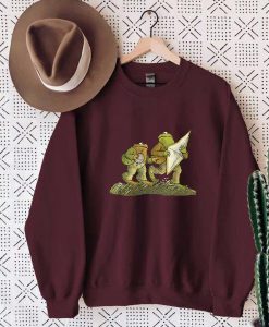 Frog And Toad Fly a Kite Sweatshirt