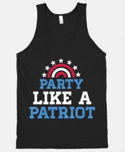 Party Like a Patriot Tanktop SD17M1