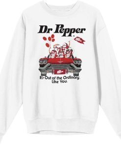 Dr Pepper It's Out of The Ordinary Car Christmas Sweatshirt