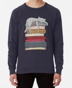 How to Chill Like a Cat Lightweight Sweatshirt AL
