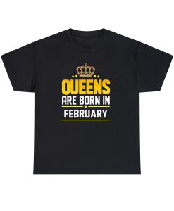 Queen Born February T-shirt AL