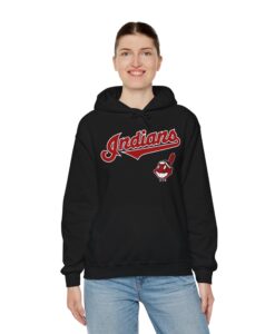 Cleveland Indians Black T-Shirt AL