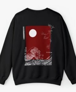 Moon Minimalistic Japanese Sweatshirt AL